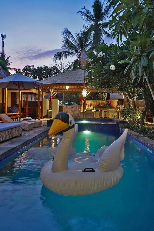 Sari Gili Bungalow غيلي آير المظهر الخارجي الصورة
