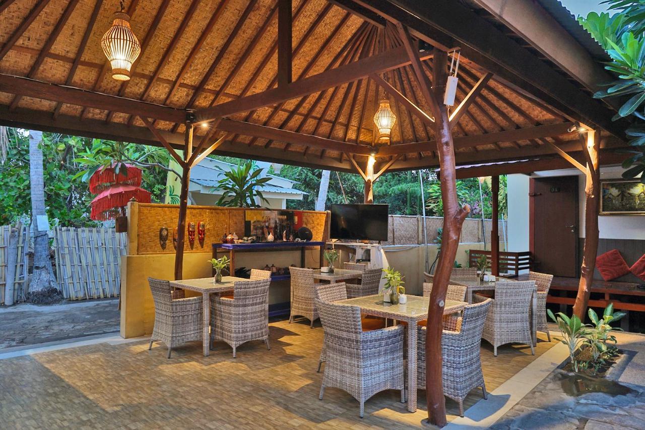 Sari Gili Bungalow غيلي آير المظهر الخارجي الصورة