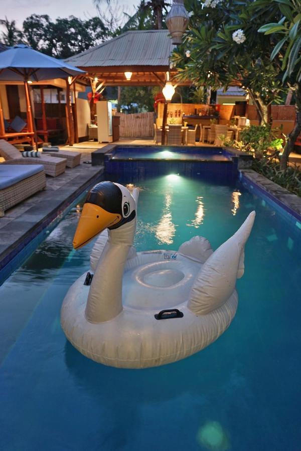 Sari Gili Bungalow غيلي آير المظهر الخارجي الصورة
