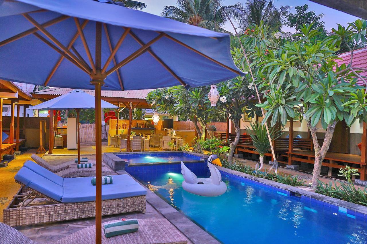 Sari Gili Bungalow غيلي آير المظهر الخارجي الصورة