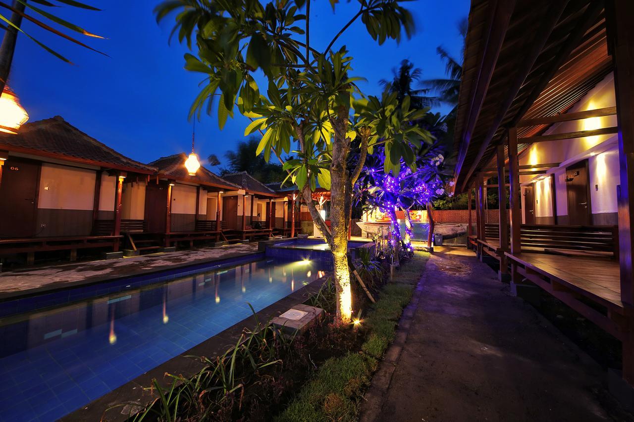 Sari Gili Bungalow غيلي آير المظهر الخارجي الصورة
