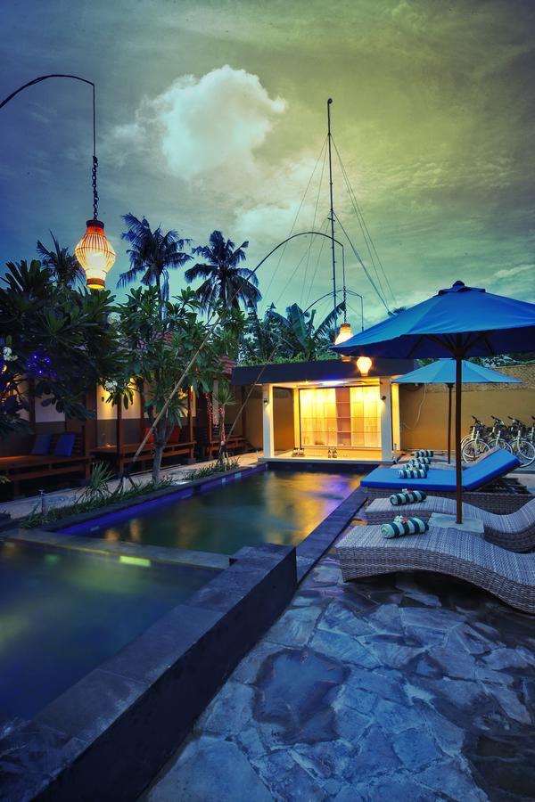 Sari Gili Bungalow غيلي آير المظهر الخارجي الصورة