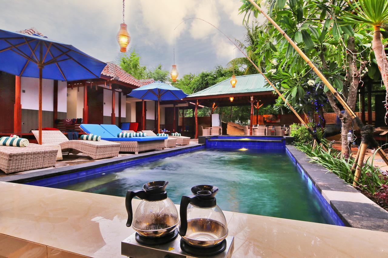 Sari Gili Bungalow غيلي آير المظهر الخارجي الصورة