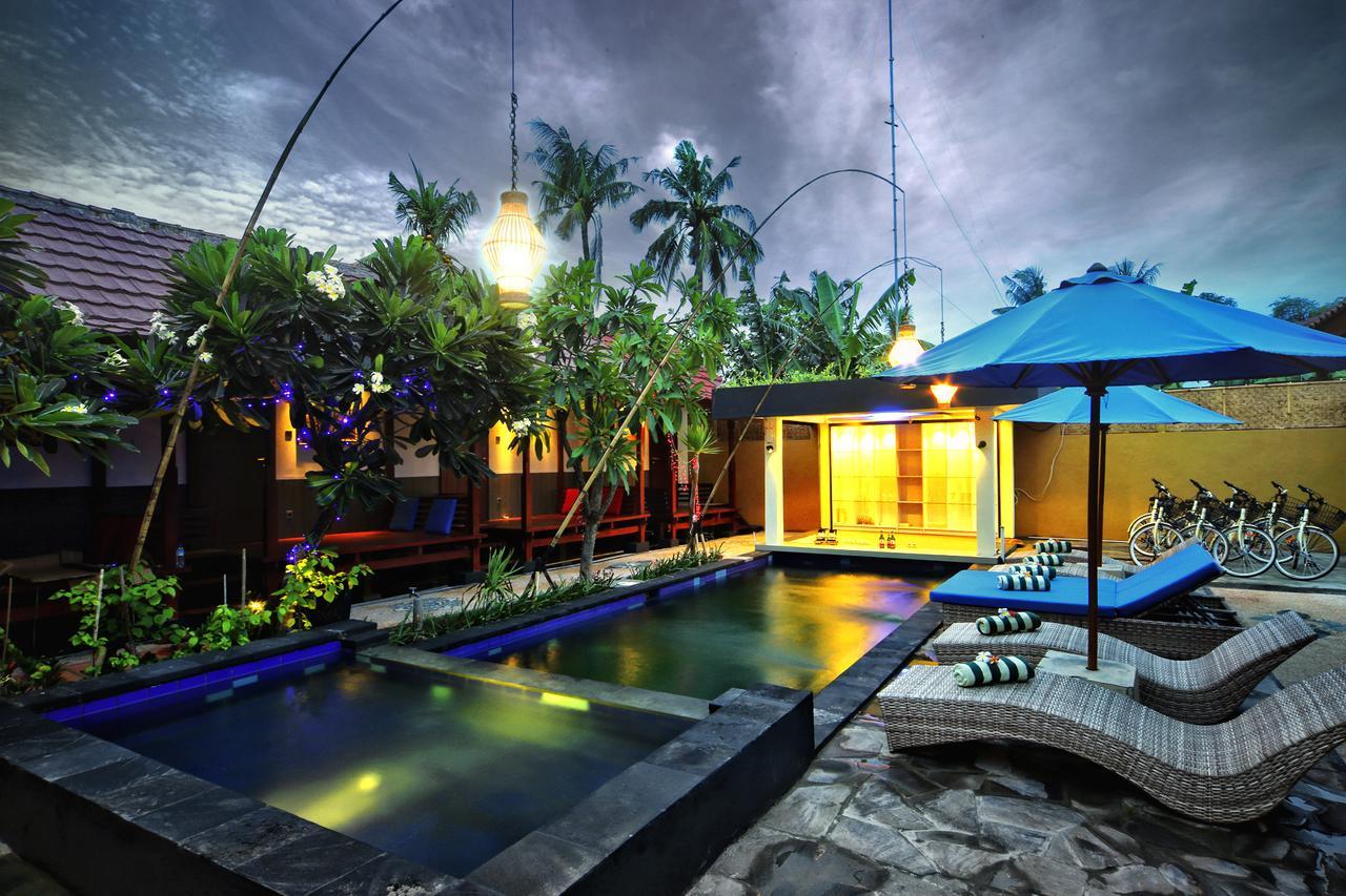 Sari Gili Bungalow غيلي آير المظهر الخارجي الصورة