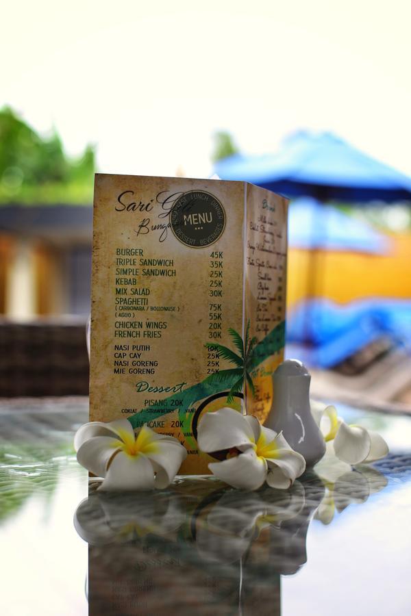 Sari Gili Bungalow غيلي آير المظهر الخارجي الصورة