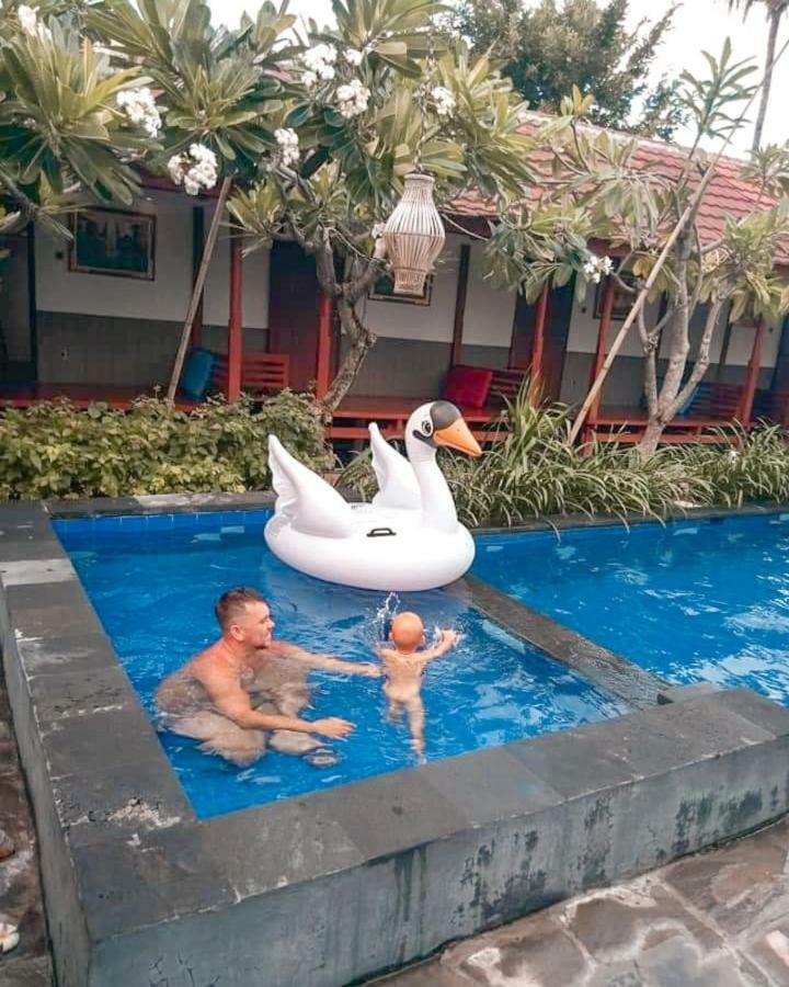 Sari Gili Bungalow غيلي آير المظهر الخارجي الصورة